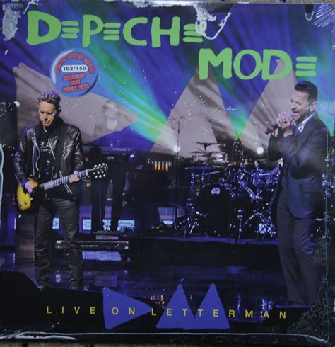 depeche mode live on letterman